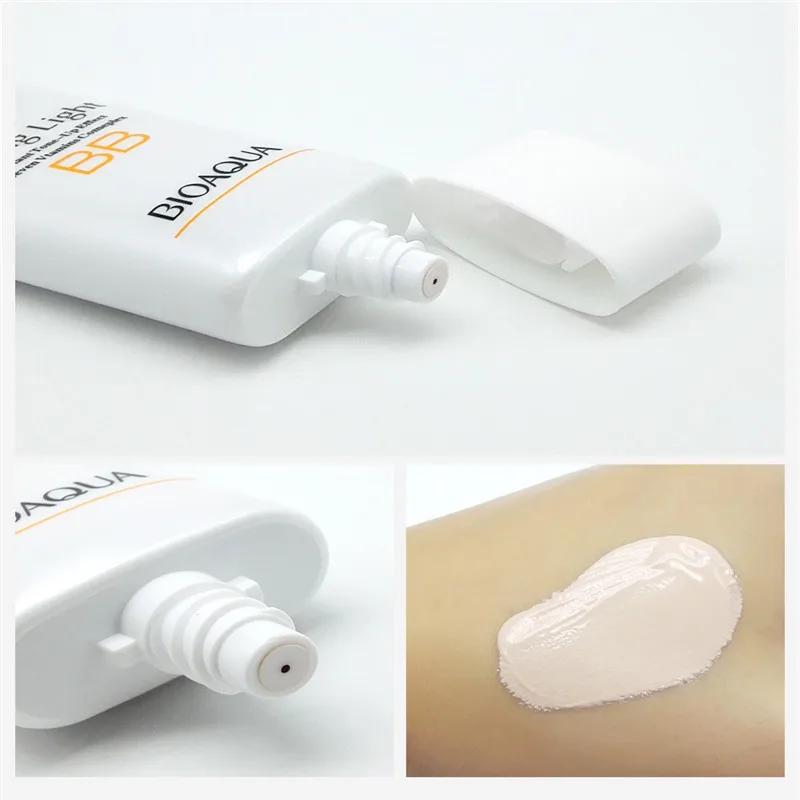 BIOAQUA Toning light Concealer BB cream Moisturizing Whitening Natural Flawless Makeup Base Care Foundation Face Skin Beauty 3