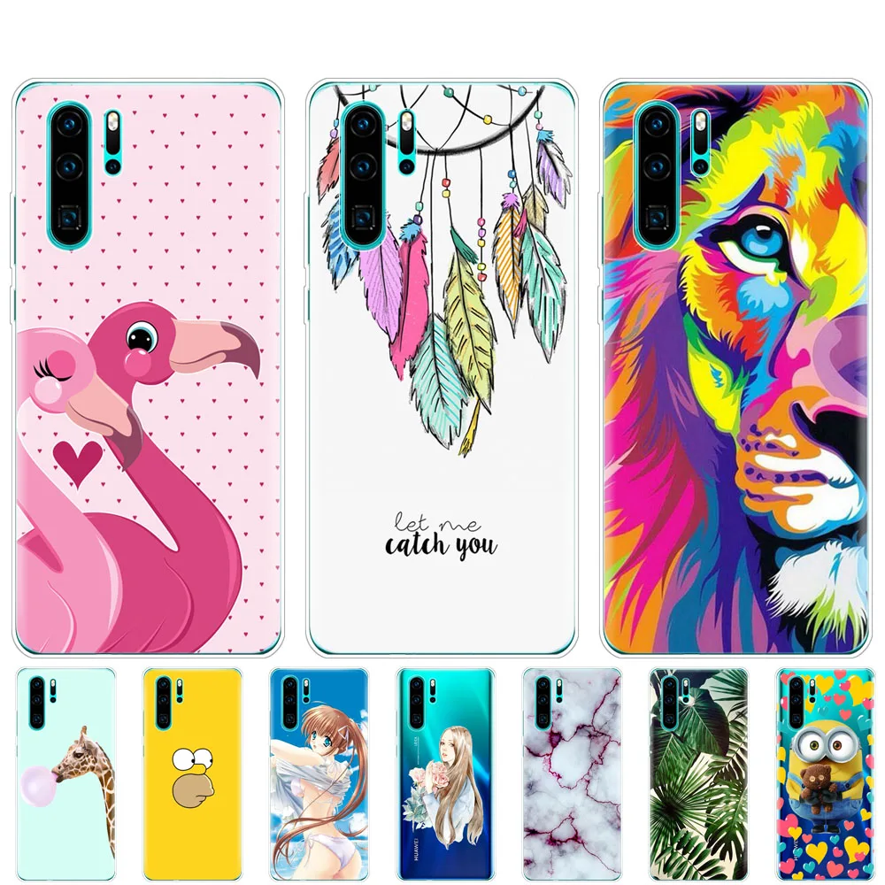 

case for Huawei P30 Pro Case Huawei P30Pro Case Silicone TPU Phone Back Cover On Huawei P30 Pro VOG-L29 ELE-L29 P 30 Lite Case