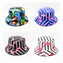 LDSLYJR,, фламинго, животный принт, Панама, шляпа рыбака, уличная, для путешествий, шляпа от солнца, шапки для мужчин и женщин, 274