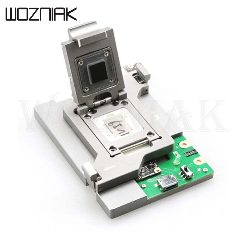 

Wozniak 5 in 1 For iPhone 5 5C 5S 6 6 Plus NAND Flash HDD Test Fixture Jig Holder Memory CHIP IC Test Tools