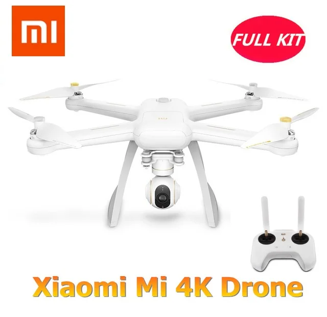 

Original XIAOMI Mi Drone HD 4K UHD WiFi FPV 5GHz Quadcopter With Propeller Protector 3 Axis Gimbal Smart APP Control 6 Axis Gyro