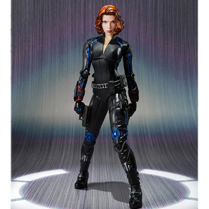

Avengers:Infinity War S.H.I.E.L.D. Natalia Alianovna Romanova Black Widow PVC Action Figure Model Toy G1127