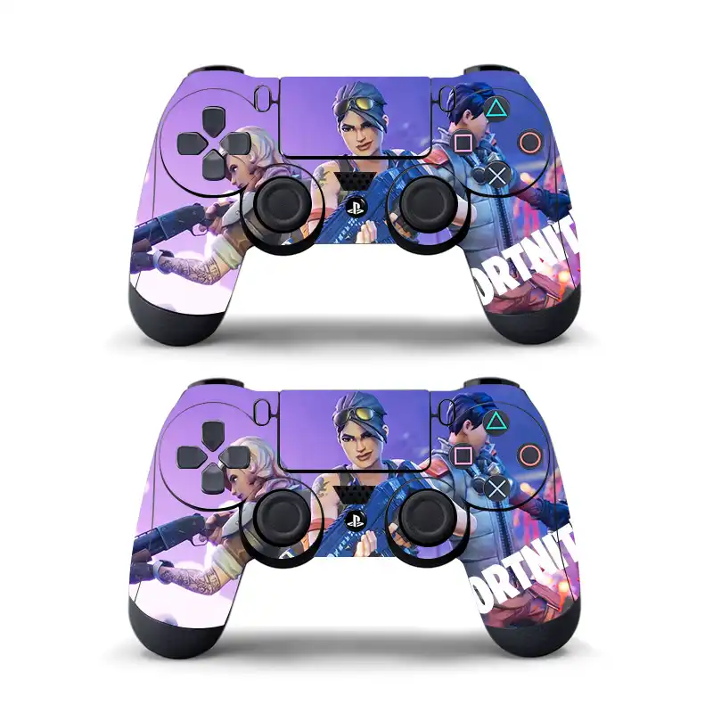 colorful case film sticker for ps4 gamepad fortress night fortnite game ps4 handle sticker - fortnite game case ps4