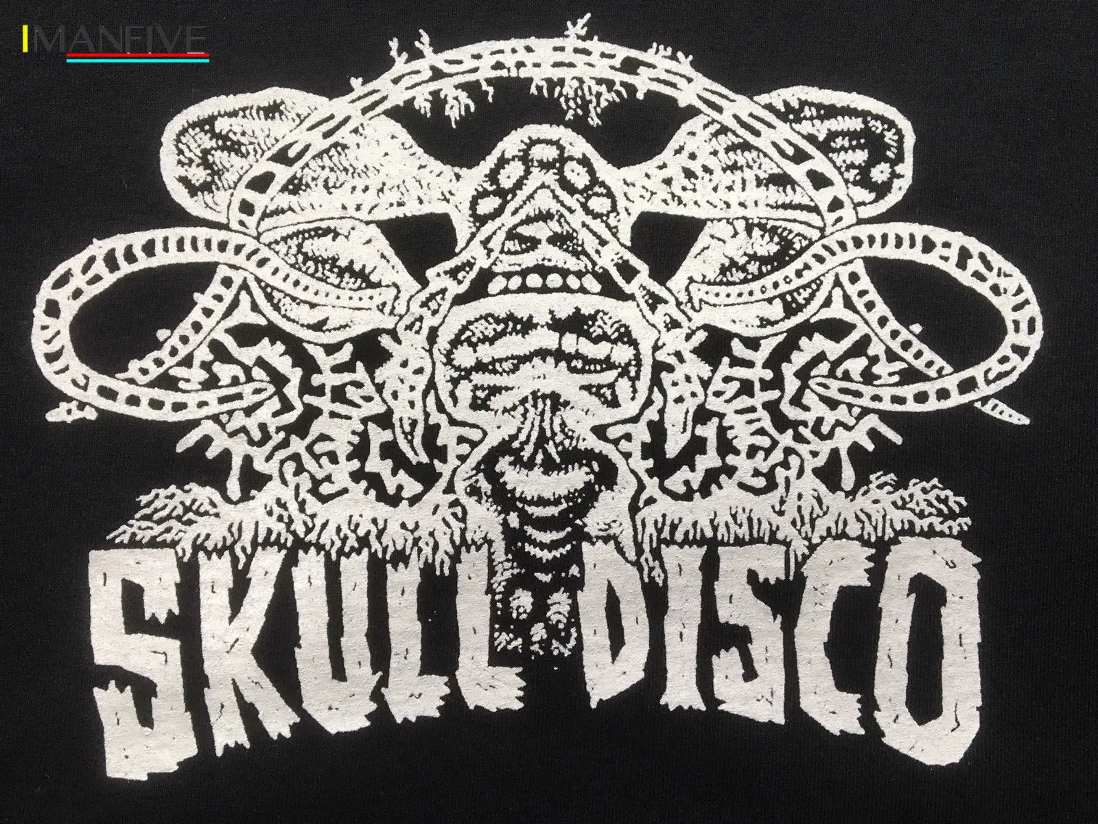 

SKULL DISCO T-SHIRT SHACKLETON APPLEBLIM PERVERLIST RICARDO VILLALOBOS DUBSTEP