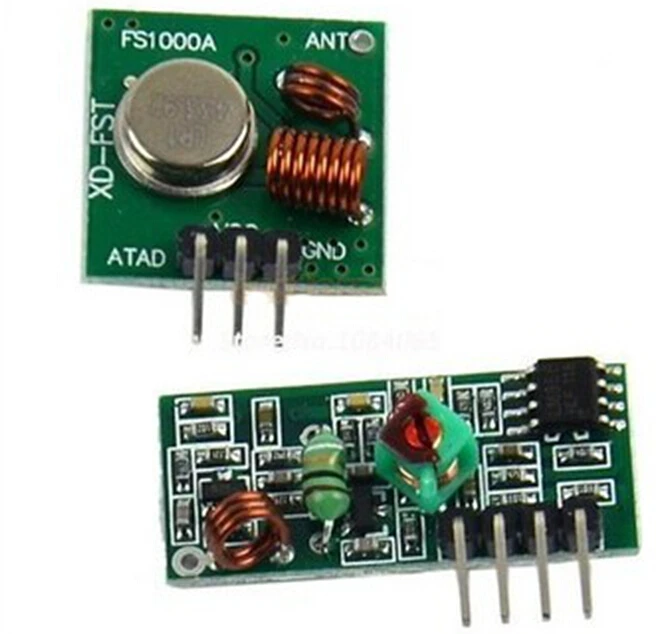 Buy 433Mhz RF Wireless transmitter and receiver kit