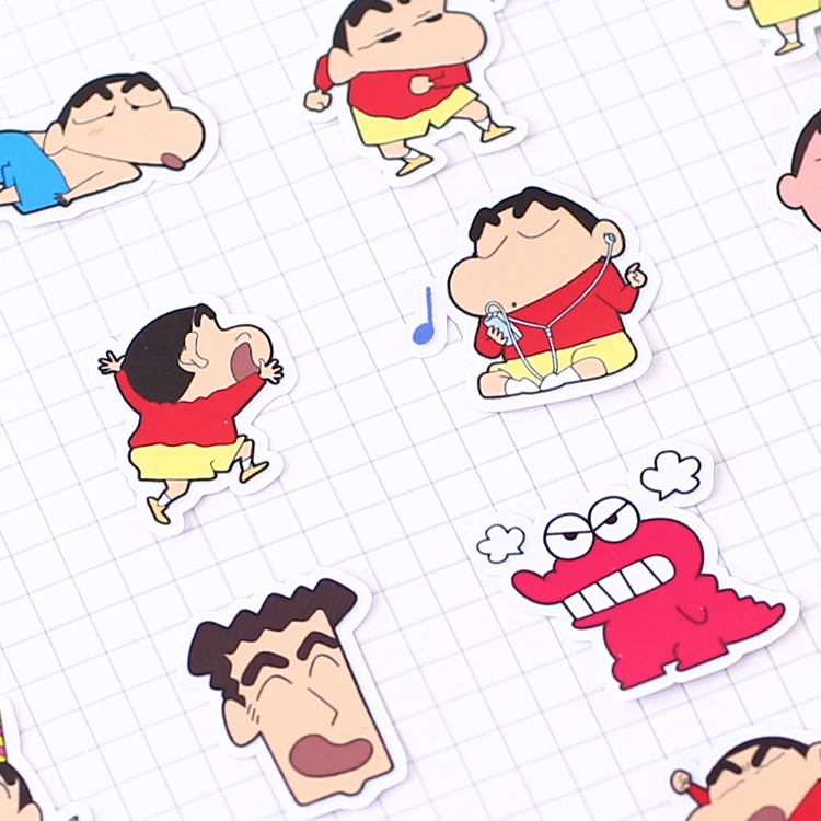 46 шт креативные милые самодельные красивые карандаши Shinchan3 Скрапбукинг наклейки s/декоративные наклейки украшения/бумажные наклейки s