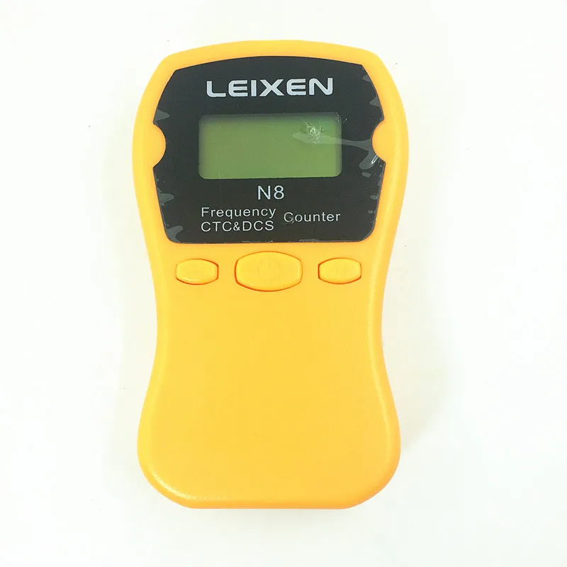 LEIXEN handheld frequency counter Frequency measurement device N8 interphone Digital Analog Tone same with I-77 3