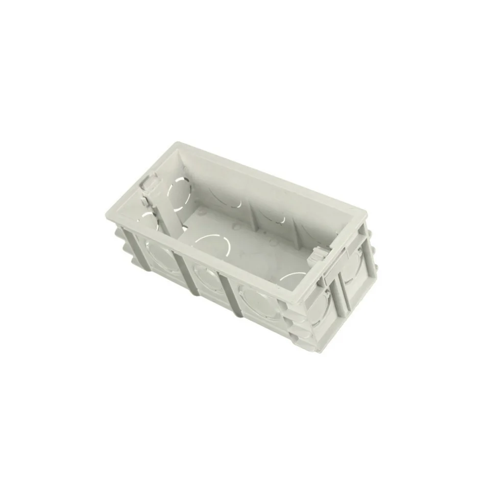 

118 Wall Switch & Socket Mounting Plastic Electrical Junction Back Box Mounting Box Quality Choice