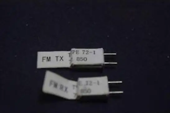 

Crystal TX RX 72.830mhz 72.850mhz/72.790mhz/72M FUTABA Hitec ESKY transmitter