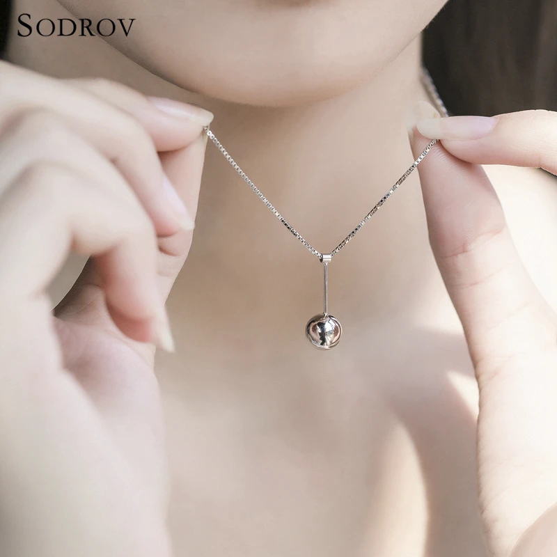 

925 Hot Sterling Silver Unique Leaves Pattern Brief Pendant Necklaces for Women Charming Fine Jewelry joyas de plata 925 N010