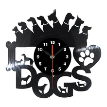 Creative font b Clock b font CD Vinyl Record font b Wall b font font b