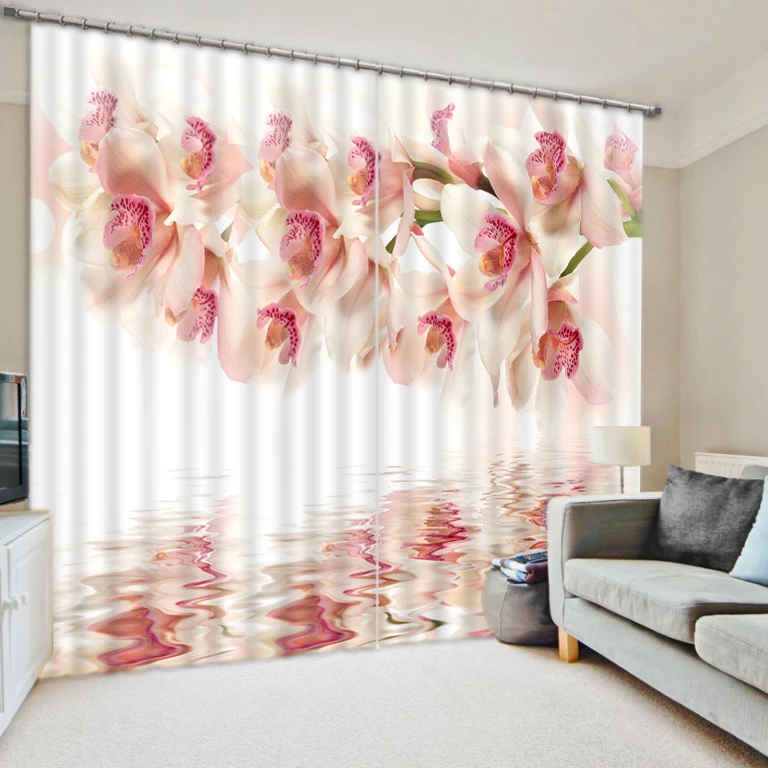 Home Decoration 2016 Hot Curtains 3D Photo romantic Living Room Window High Quality Blackout Modern Curtain | Дом и сад