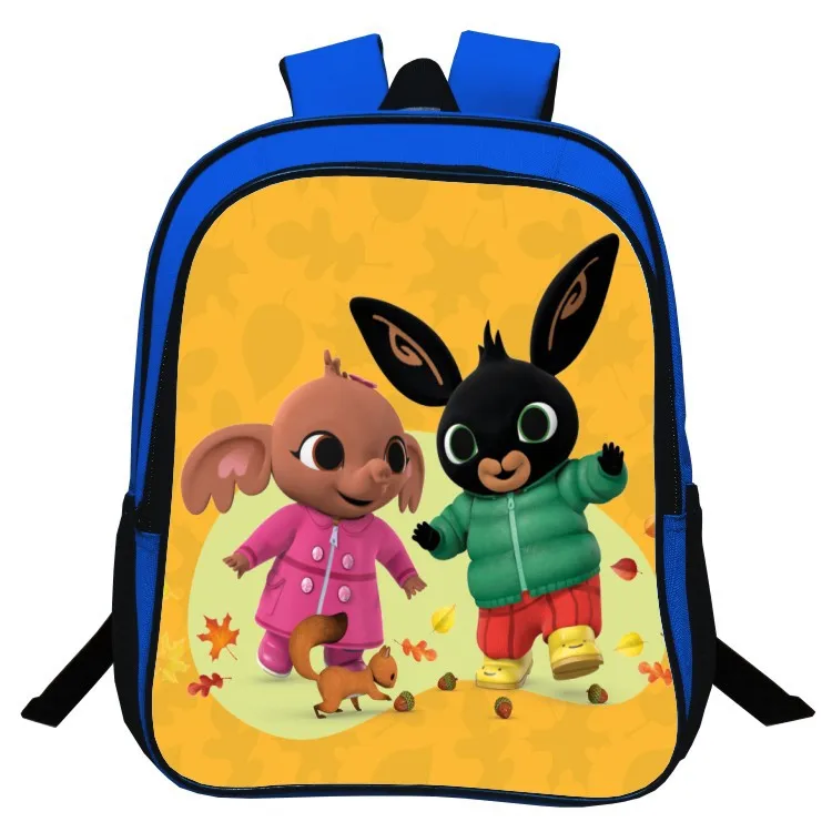 3D Print Bing Bunny Backpack Kid School Boys Girls Children Book Bag ...