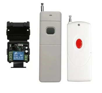 

DC 12v 10A 1CH wireless RF Remote Control Switch System With 2pcs remote transmitter +Case For Entrance guard system