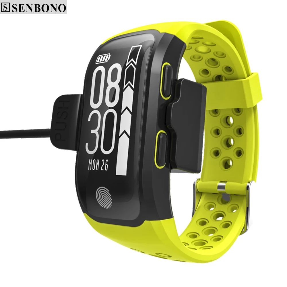SENBONO S908 Bluetooth GPS трекер Браслет IP68 водонепроницаемый смарт браслет монитор