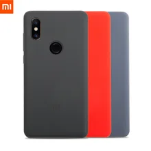 Xiaomi mi X 2S Чехол из натурального силикона+ мягкого волокна Прочный Удобный противоударный чехол для mi x 2X mi X2S 5,99