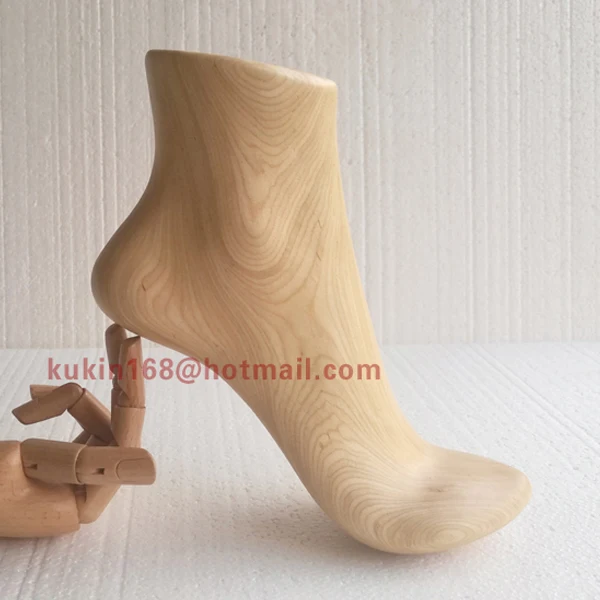 Модель с деревянной ножкой туфли на высоком каблуке/Сандалии|mannequin foot|foot mannequindisplay
