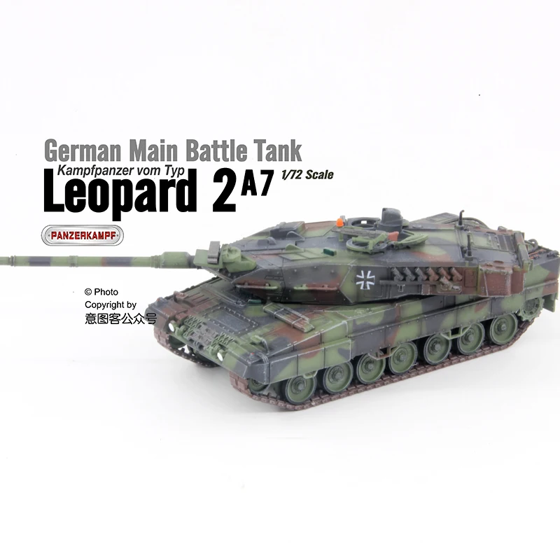 Details about   Panzerkampf 1:72 German Kampfpanzer Leopard 2A7 Main Battle Tank #PZK12174PB