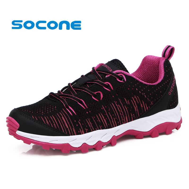 

Socone Unisex Women Hiking Shoes Comfortable Men Sport Shoes Atheletic Shoes Outdoor Walking Sneakers Shoes