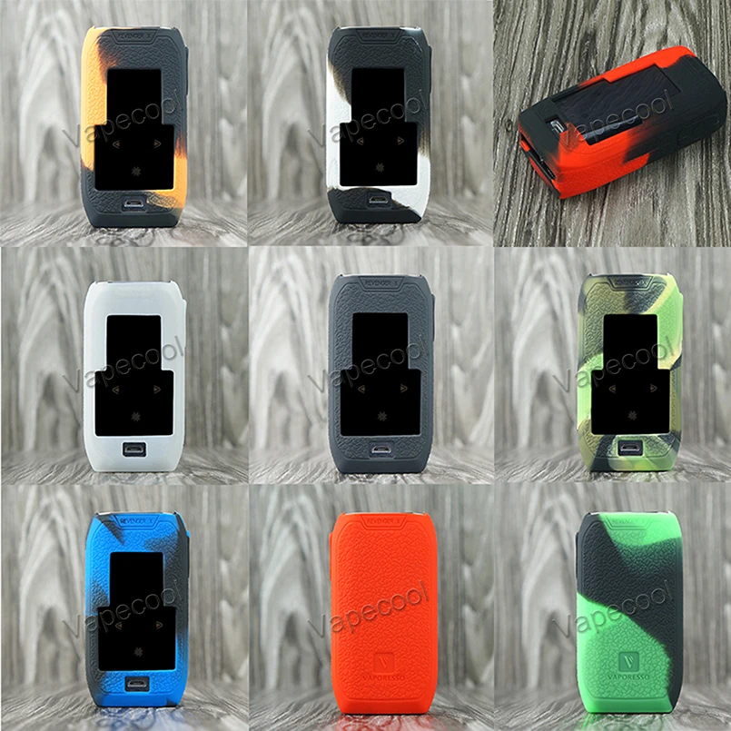 Vaporesso Мститель X Силиконовый чехол кожи и силиконовая крышка клейкая пленка рукав защитный для Vape Мститель X 220 Вт комплект коробки mod