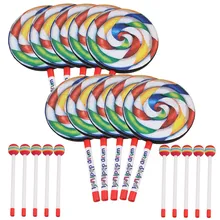Yibuy 7 9 Lollipop Shape Hand font b Drum b font Percussion font b Musical b