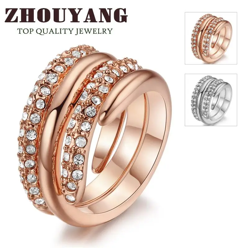 top quality r069 hot sell elegant rose gold plated wedding ring austrian crystals full sizes wholesale - Sell Wedding Ring top quality r069 hot sell elegant rose gold plated wedding ring austrian crystals full sizes wholesale - Sell Wedding Ring
