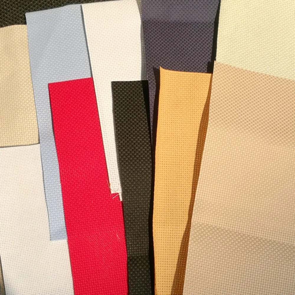 3pcs/lot larger than 15x15cm random count color size Aida cloth 11ct