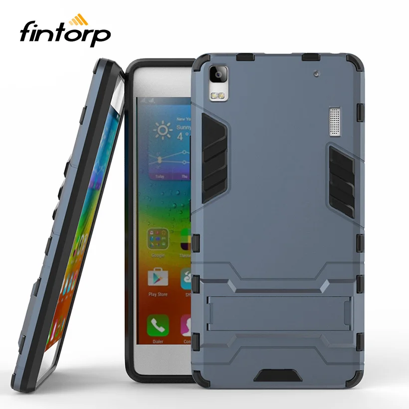 

Fintorp Phone Case For Lenovo K3 Note K50 A7000 plus K3Note Lemon K50-T5 A7000 5.5 inch Case Phone Back Cover Hybrid Bags