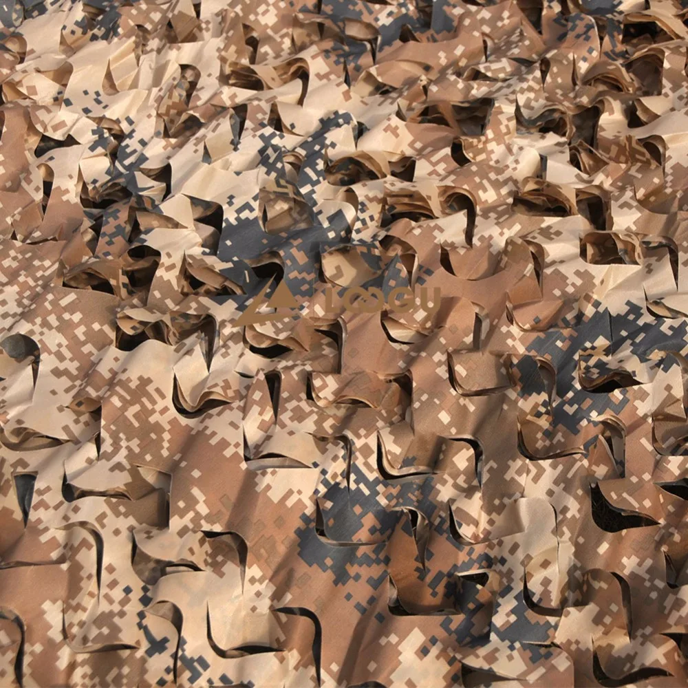 LOOGU E 1.5 m x 10 m سيارة تغطي خيمة الجنبات العسكرية التمويه الصيد المعاوضة دون حافة ملزمة و شبكة صافي الشمس المأوى