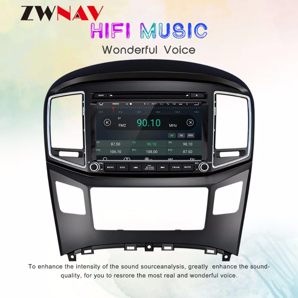 Cheap 8 Core Android 8.0 RAM 4GB ROM 32GB Car DVD Player GPS Navigation For HYUNDAI H1 2016 2017 2018 Car Radio Head Unit 5