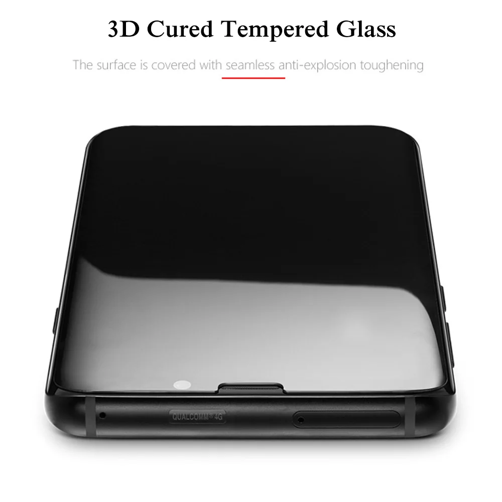 9D УФ жидкое нано закаленное стекло для SAMSUNG Galaxy S7 edge S8 S9 S10 Plus Lite Note 8 9 S10E полное клеевое покрытие защита экрана