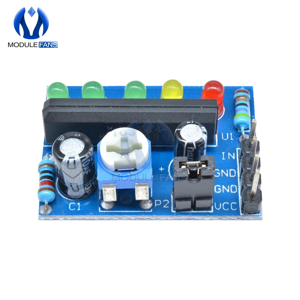 Модуль индикации уровня звука модуль мощности KA2284 3 5 В 12 в контроллер AC DC Pcb