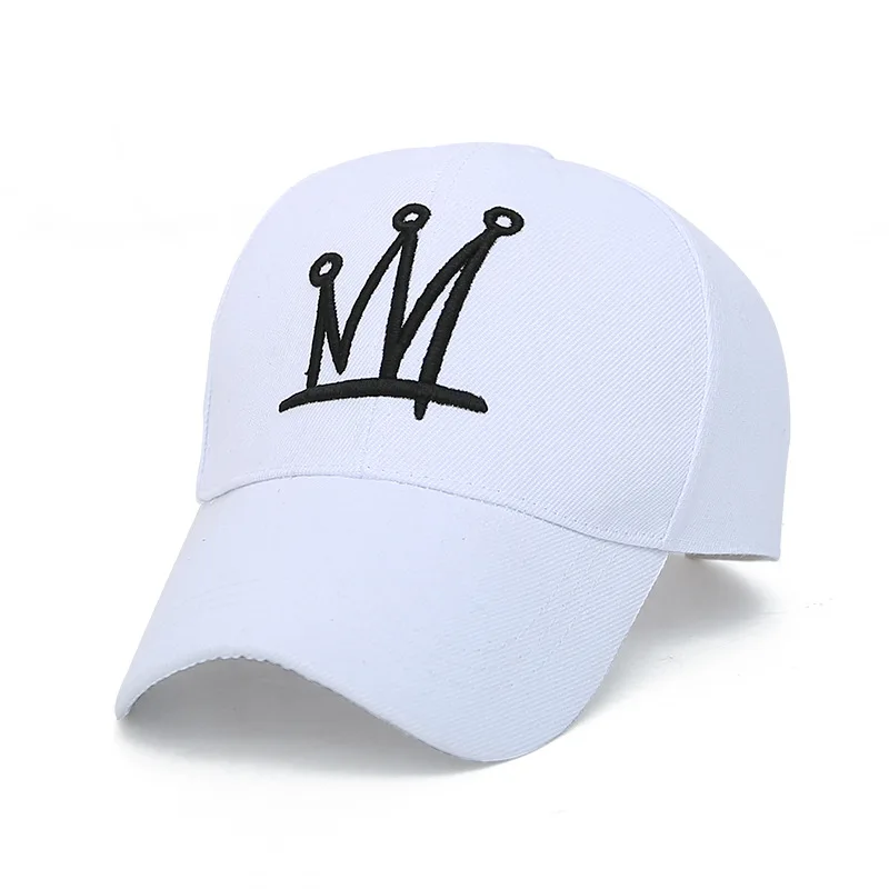 

new spring casual simple baseball cap male and female couple embroidery crown sunscreen sun hat