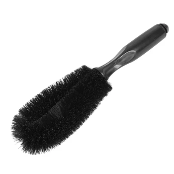 

Black Truck Car Auto Wheel Tire Rim Brush Wash Cleaning Tool 10.6" Long