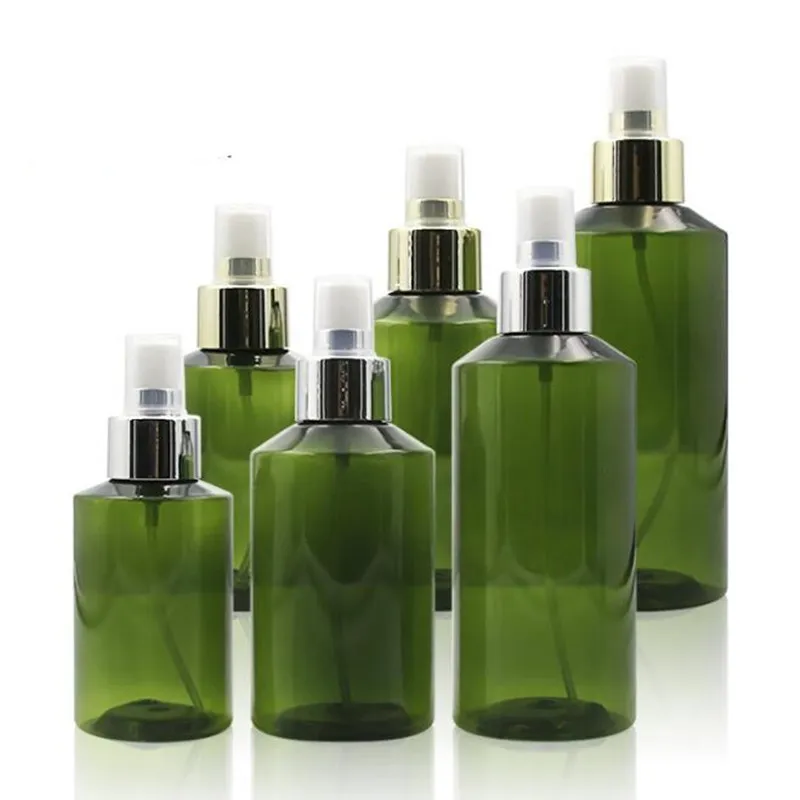 1Pc Green Color Spray Bottle Green Atomizer Refillable Bottles Vial