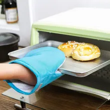 1 шт. толстый Кухня повар пекарь утепленная перчатки рукавицы теплоизоляция Пособия по кулинарии инструменты прихватка Microondas Прихватки