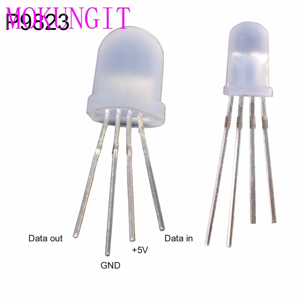 Tiras de Led 10 pcs-1000 pcs dc5v pl9823 Consumo de Energia (w/m) : 0..3