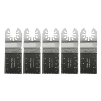 

Doersupp Hot Sale 5 Pcs/set Oscillating Multitool Saw Blade Multi Tools Accessories Kit For Renovator Power Tools Home DIY