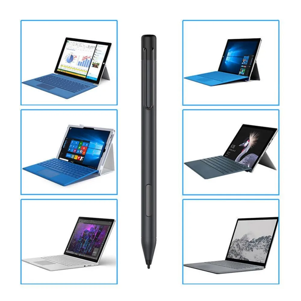 Wireless Electromagnetic Pen Stylus Smoother For Microsoft Surface Go Pro5/4/3/Book Laptop Stylus