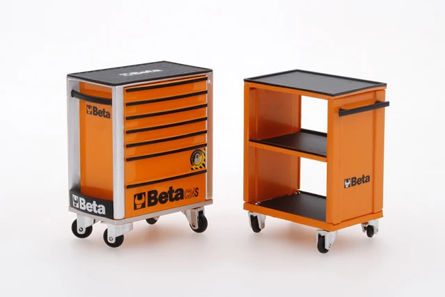 1:18 1:43 Model Car Repair Room Garage Scene Toolbox Tool Kit 3