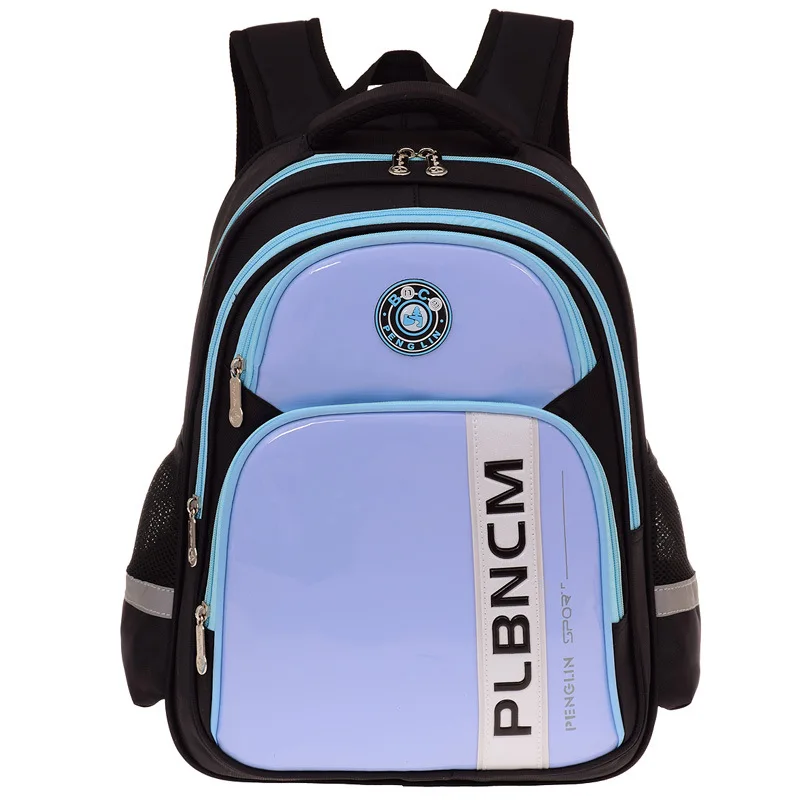 

2018 kids School Bags Girl Boy Children school backpack Orthopedic backpack kids Schoolbag pu leather Kids Backpack sac enfant