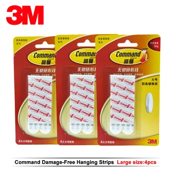 

3M Command Refill Adhesive tape, Holds Strongly, Removes Cleanly,2 Packs large size