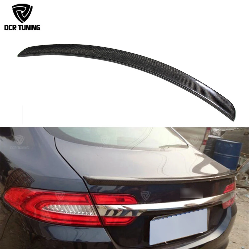 Carbon Fiber Car Rear Trunk Spoiler For Jaguar Carbon Spoiler XF X250