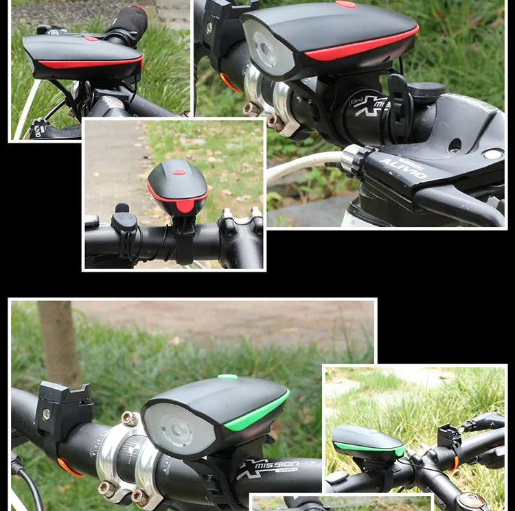 Waterproof Bicycle Light  Sounds Trumpet (13)