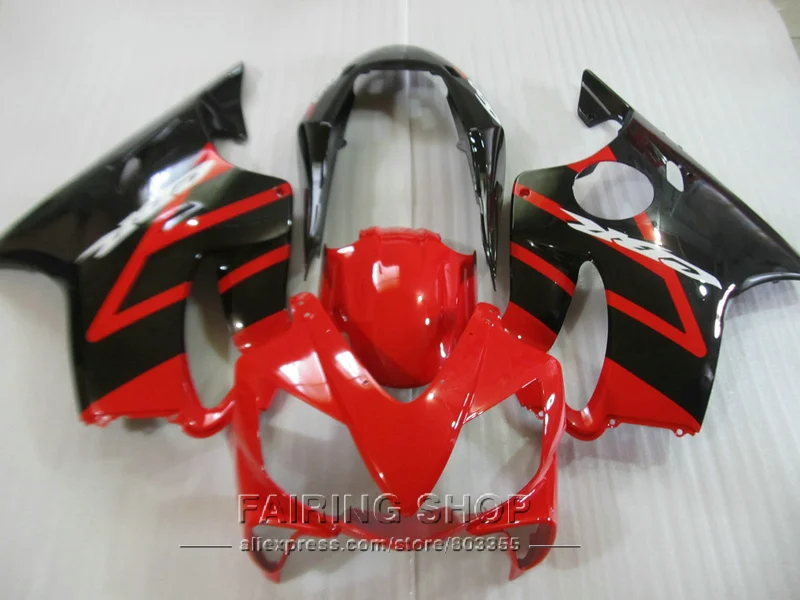 

Red Fairings for Honda CBR 600F4i 2005 2004 2007 2006 ( +black ) Injection Fairing kit Cbr 600 f4i 04 05 06 07 ll15