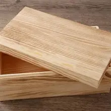 Дизайн упаковочная деревянная коробка МДФ Подарочная деревянная коробка маленькая