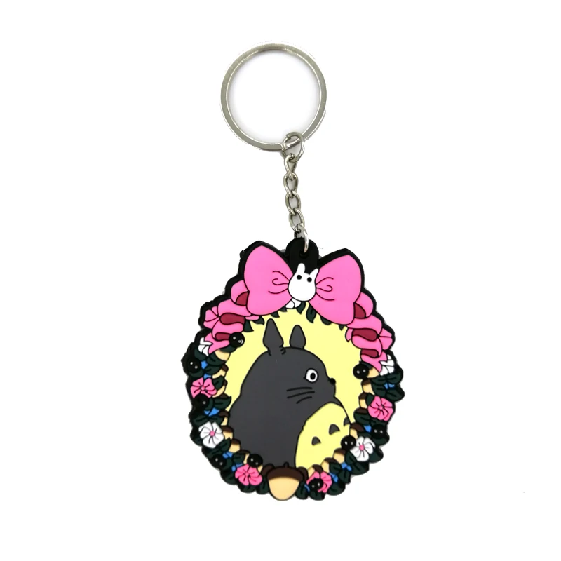

Regooly RE129 Tonari no Totoro cartoon keychain keyring gifts key holder decorations pendant pvc funny cosplay kids toys
