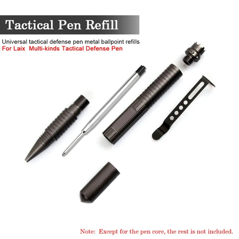 5PCS/set Tactical Pen Refills Refill Black Ink Fit for Laix Tactical Defense Pen Self Defense Pen Black Roller Ball Pen 5PCS/set Tactical Pen Refills Refill Black Ink Fit for Laix Tactical Defense Pen Self Defense Pen Black Roller Ball Pen