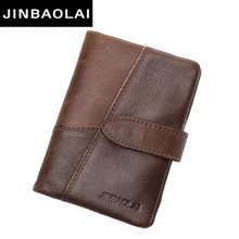 Original Leather Wallet Top Quality Men Wallets Luxury male wallet Dollar Price fashion Purse Coin Bag Carteira With Card Holder
