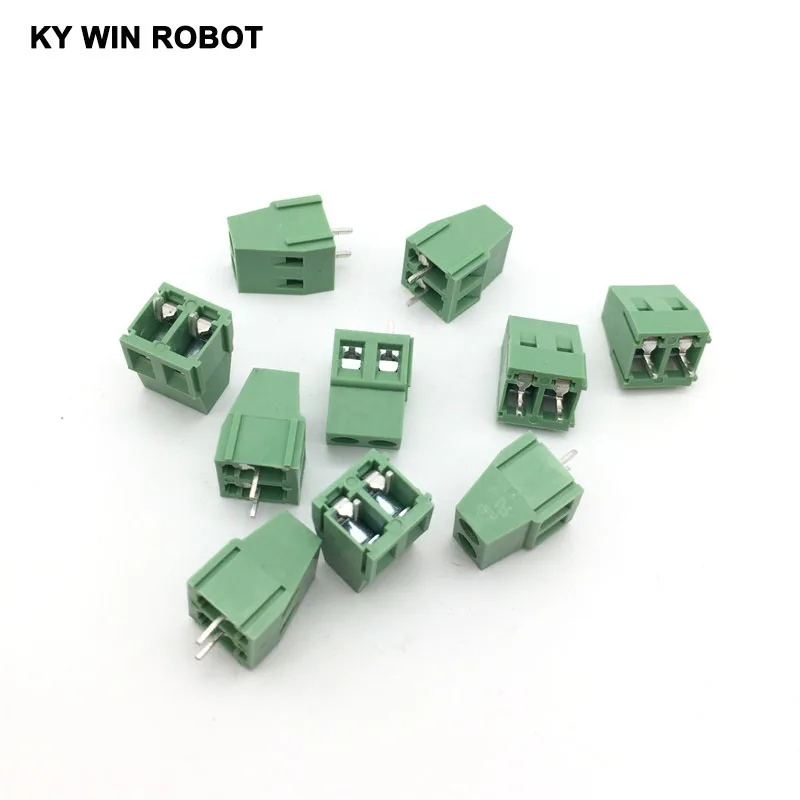 

10Pcs/Lot KF128-2P KF128 2Pin DG128 5.0MMPCB screw Terminal Block connector